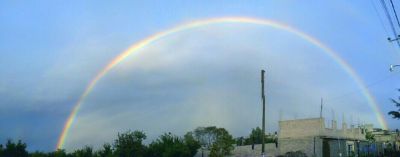 Arco Iris en chicoloapan 21 de junio 2012 foto tomada por elisheva
