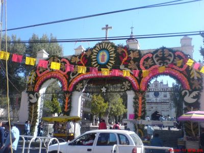 Iglesia de San Vicente Adornos con motivo de las festividades 2011
