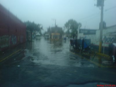 Calle Inundada en San josÃ© 16/5/2012
