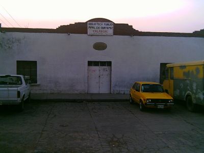 Biblioteca de Coatepec
ImÃ¡gen tomada el 3 de Enero de 2009
