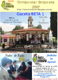 Gaceta Portal de Chicoloapan Beta 1