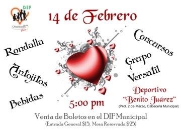 14 de febrero DIF chicoloapan