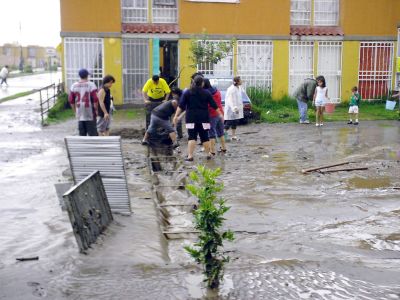 Inundación en SARE, foto Archivo