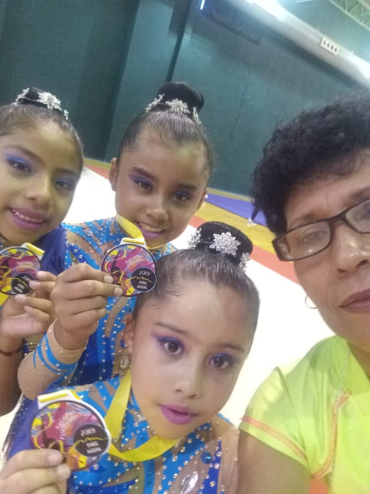 Con excelentes resultados, grupo de Gimnasia Rítmica del IMCUFIDE Chicoloapan, participa en el