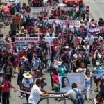 marcha mujeres chimalhuacan