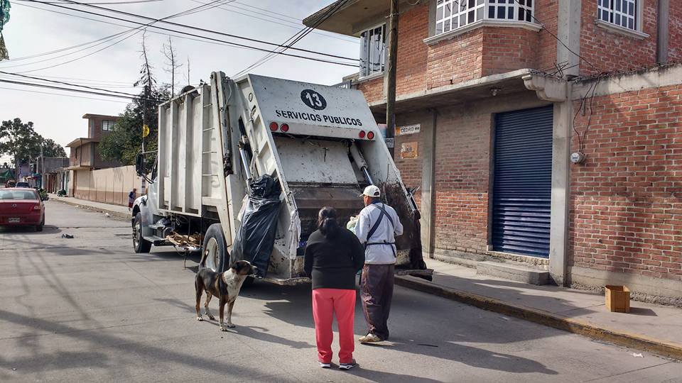 camion de basura chicoloapan