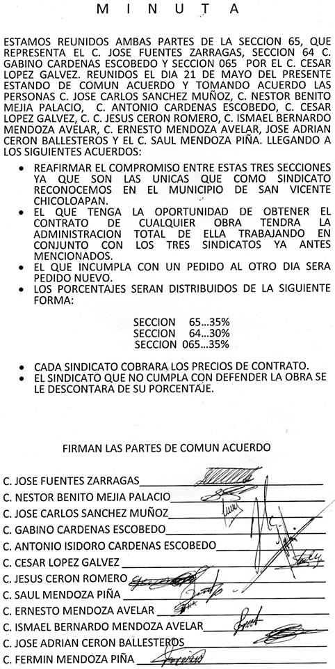 ctm chicoloapan acuerdo