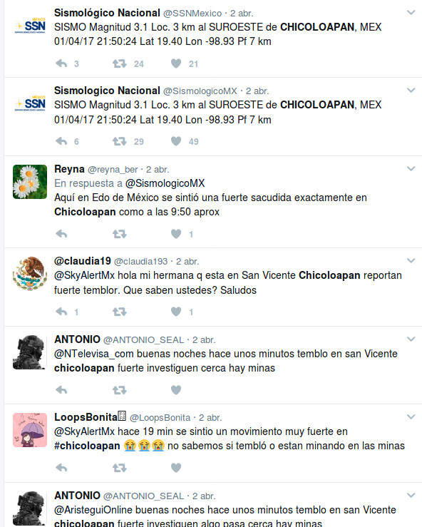 sismo 1 abril 2017 redes