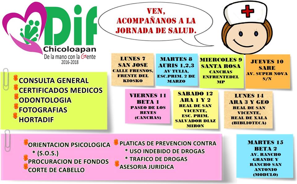 dif jornada salud