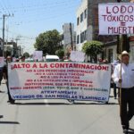 protesta contra lodos texcoco