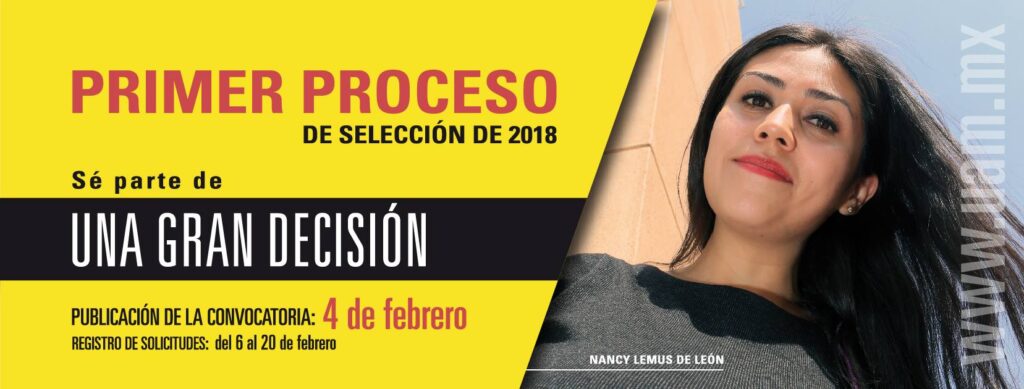 convocatoria uam 2018 1er proceso