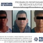 presuntos responsables