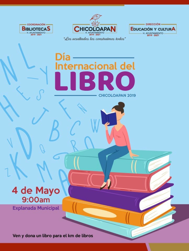 dia libro invitacion