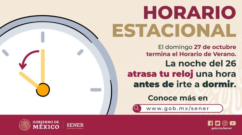 fin horario verano