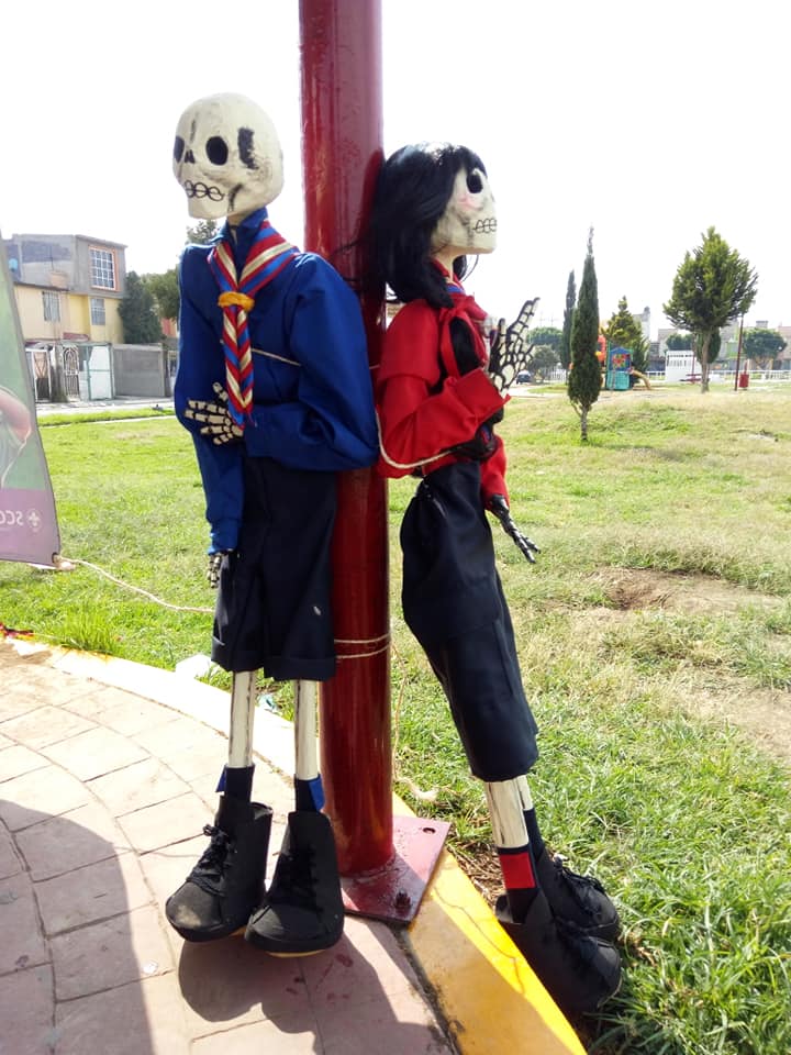 scouts dia de muertos