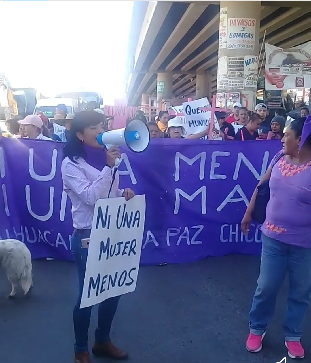 marcha vs violencia chimalhuacan mex tex