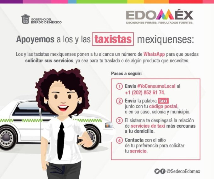 taxis edomex