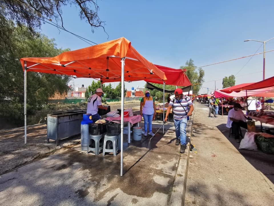 tianguis sanitizacion