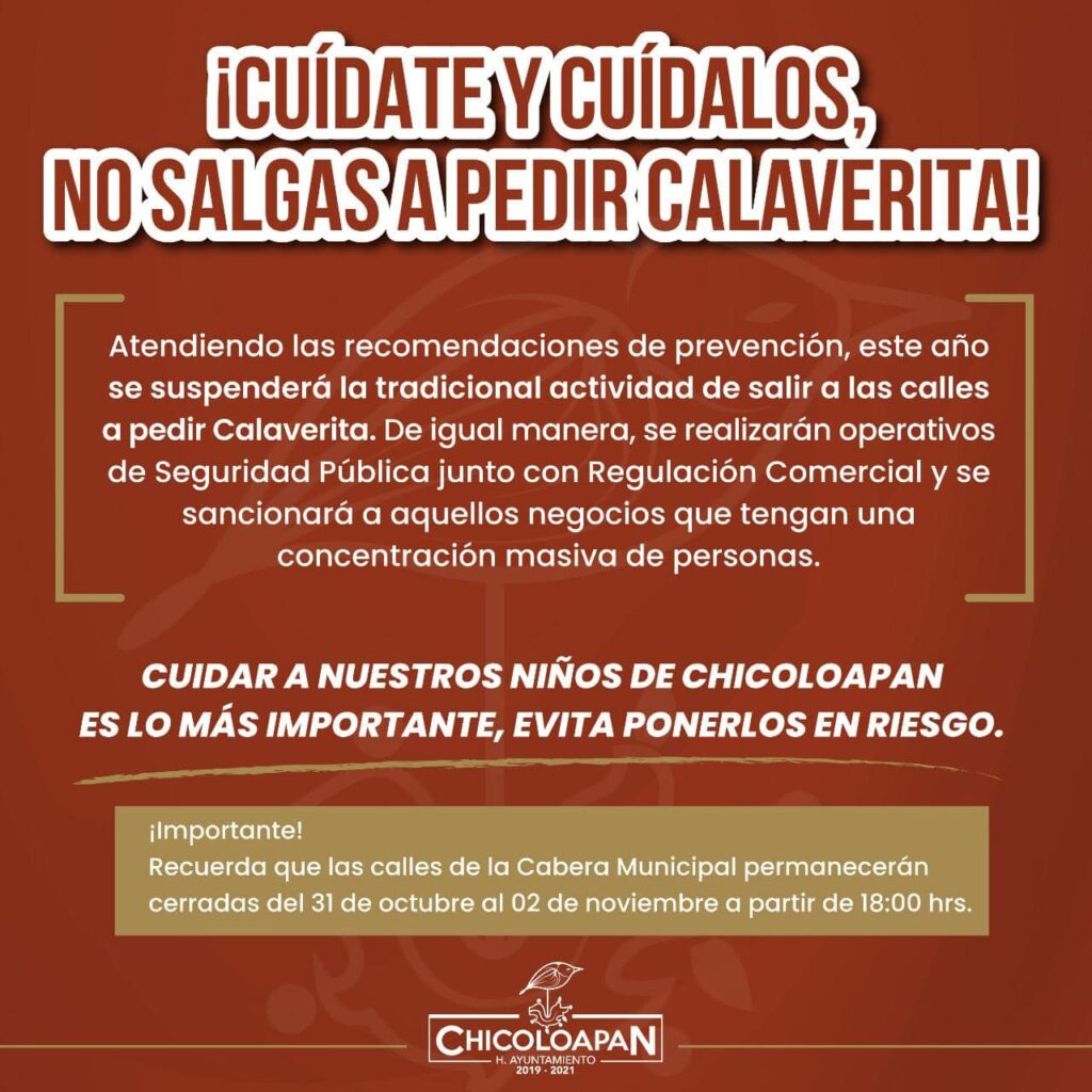 prohiben calaveritas