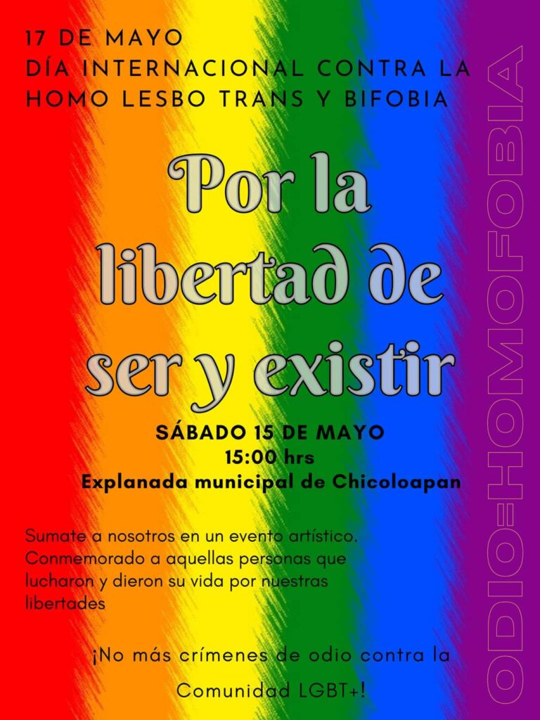 dia internacional contra homo trans fobia