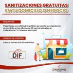 sanitizacion gratuita chicoloapan