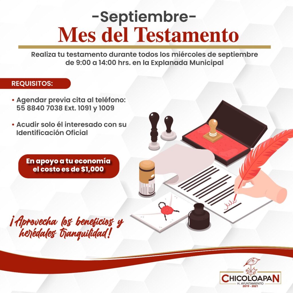 septiembre testamento