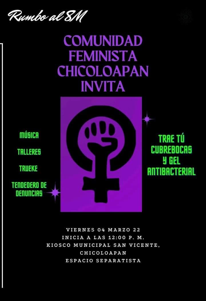 convoca feministas rumbo al 8m