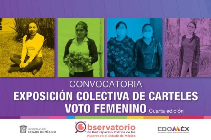 cartel voto femenino