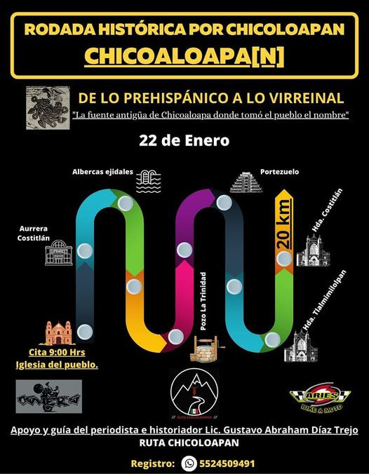 ruta chicoloapan invitacion