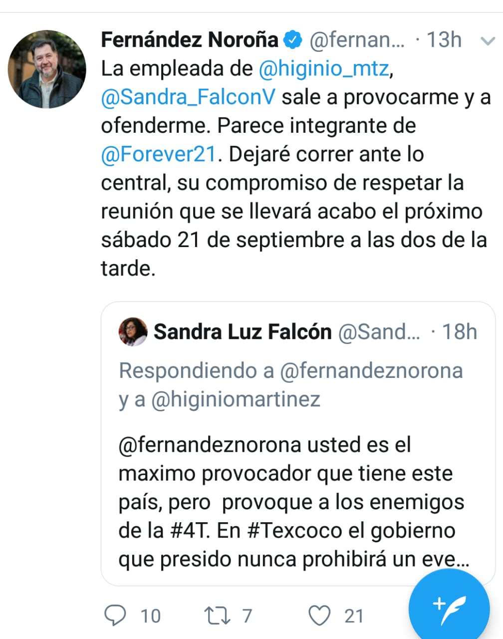 norona vs sandra