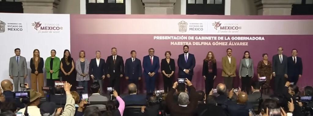 delfina presenta gabinete