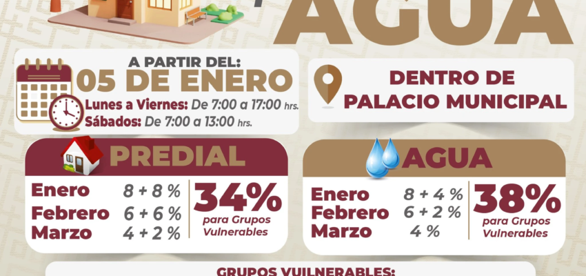 descuentos-pago-predial-agua-2026